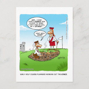 Working out kinks postcard