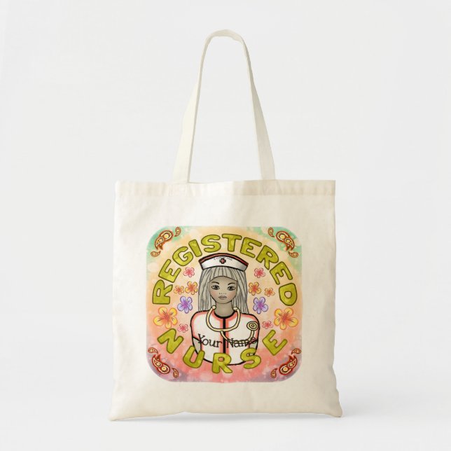 Working RN nurse Tote Bag (Front)