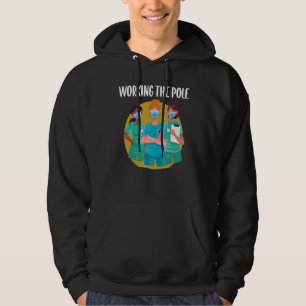 Working The Pole  ER Nurse Life Emergency Room Nur Hoodie