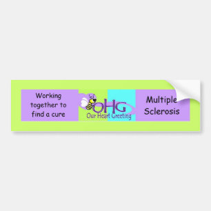 Working Together for MS Bumper Sticker