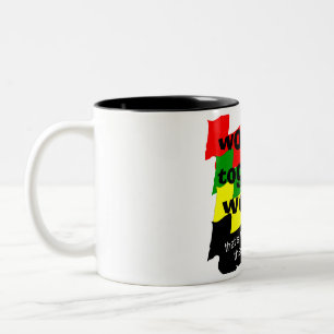 Working together works Two-Tone coffee mug