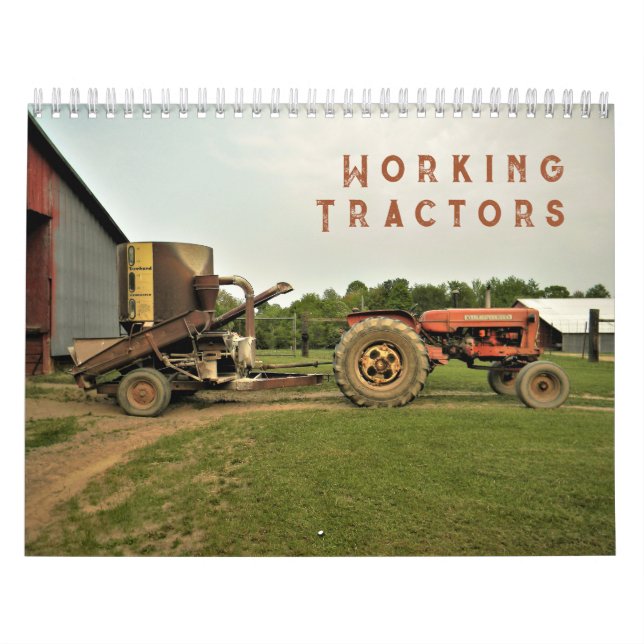 Working Tractors Calendar (Cover)