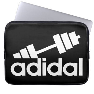 Workout - All Day I Dream About Lifting - Barbell Laptop Sleeve