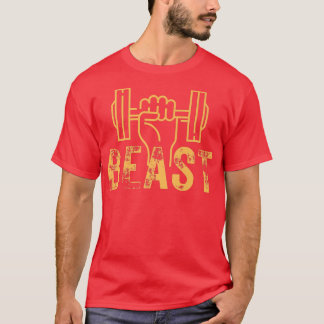 Workout BeastYellow 1396 T-Shirt