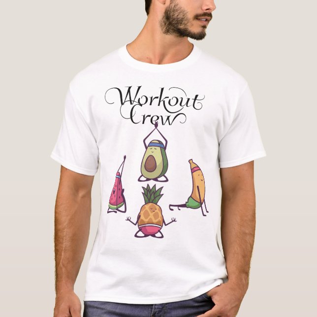 workout crew shirt (Front)