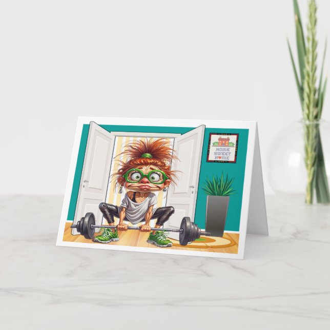 WORKOUT Exercise  Card (Front)