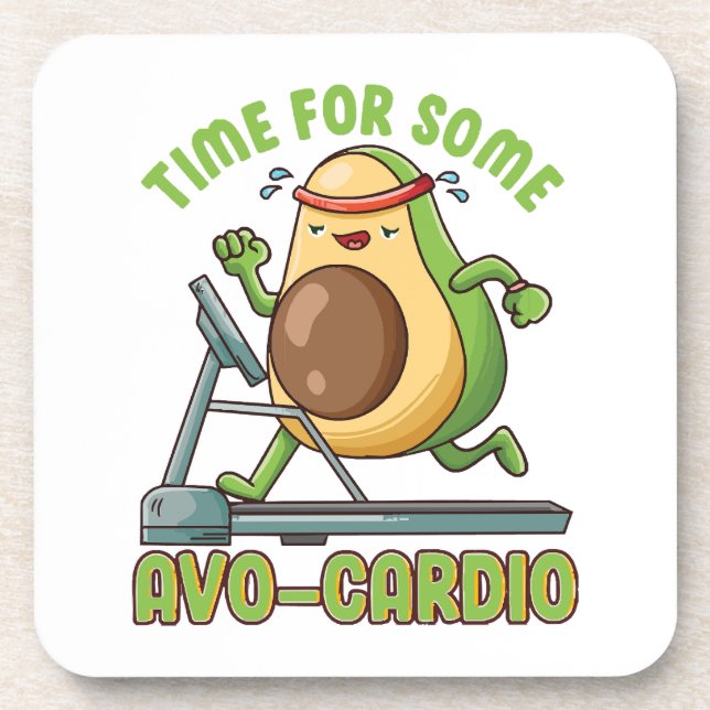 Workout Exercise Funny Humour Sayings Quotes Coaster (Front)