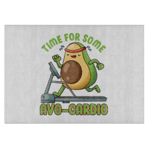 Workout Exercise Funny Humour Sayings Quotes Cutting Board