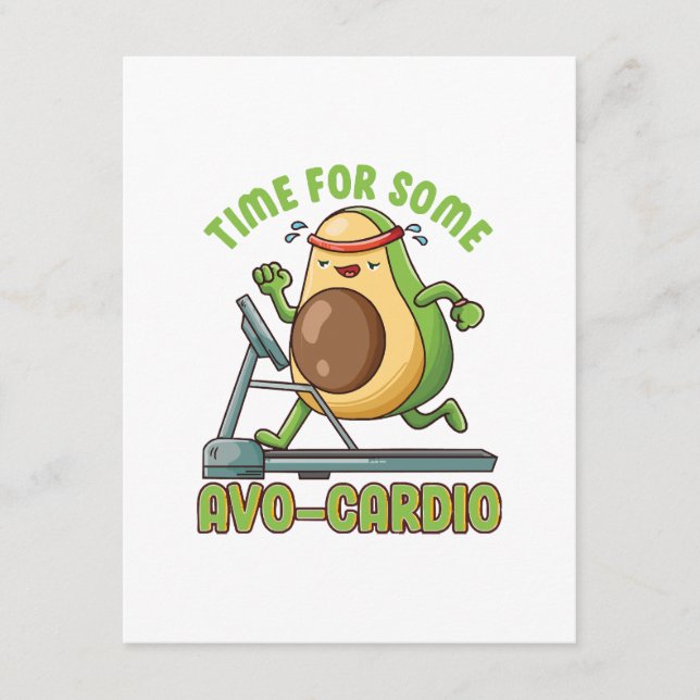 Workout Exercise Funny Humour Sayings Quotes Enclosure Card (Front)