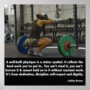 Workout Fitness Gym Motivational Poster