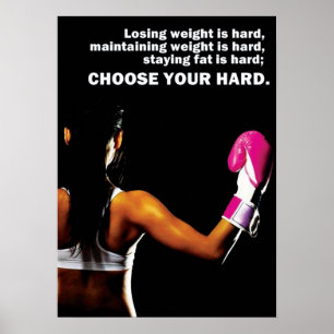 Workout Fitness Gym Motivational Poster
