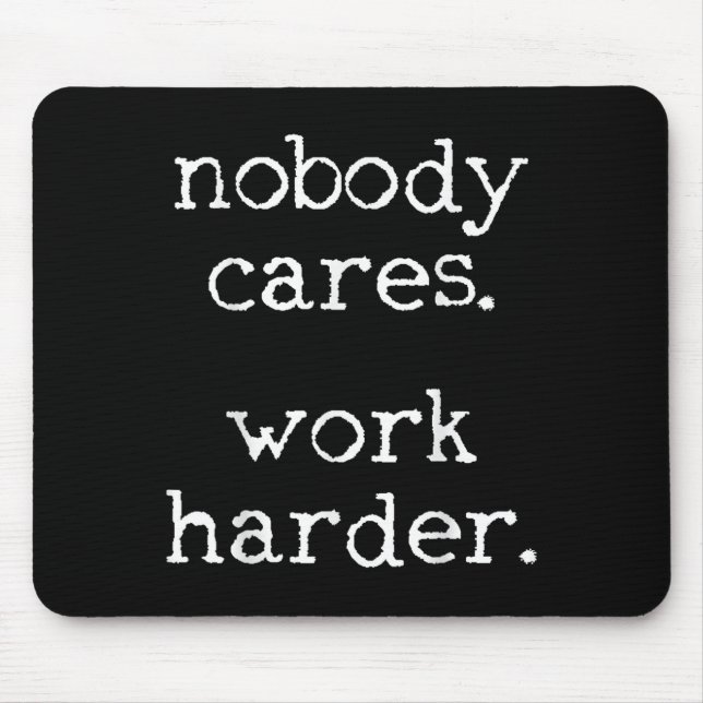 Workout Gym Fitness Exercise Motivational  Mouse Pad (Front)