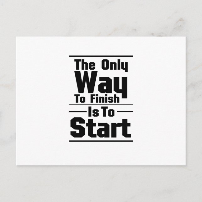 Workout Gym Quote  Fitness exercise Motivation Postcard (Front)