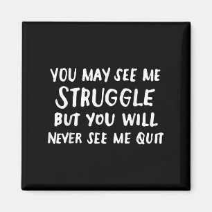 Workout Insration Motivational Saying Men Women  Magnet