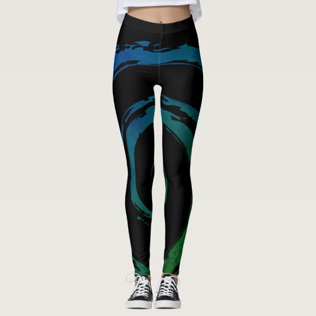 Workout Leggings designed by Inspire Train Fit (Front)