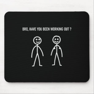 Workout Meme Lift Funny Gym And Bodybuilding Sayin Mouse Pad