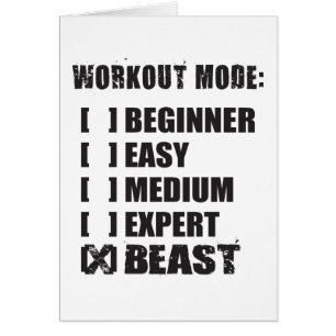 Workout Mode - BEAST