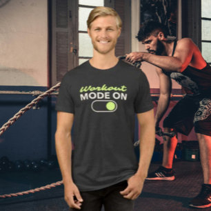 Workout Mode On: Fitness Switch Tri-Blend Shirt