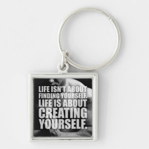 Workout Motivation - Create Yourself Keychain