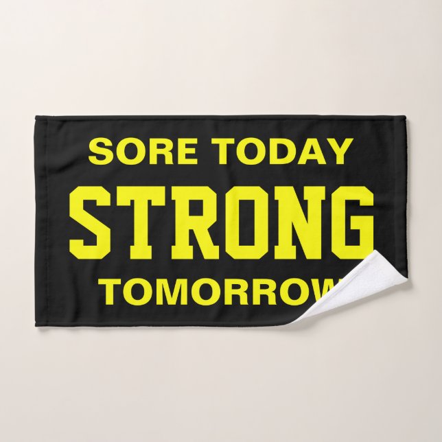 Workout Motivation Hand Towel (Hand Towel)