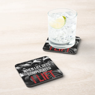 Workout Motivation - I LIFT Coaster