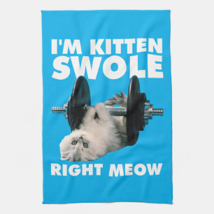 Workout Motivation Kitchen Towel