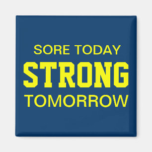 Workout Motivation Magnet