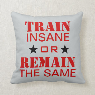 Workout Motivation Throw Pillow