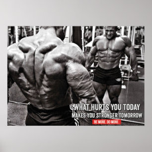 Workout Motivational Poster