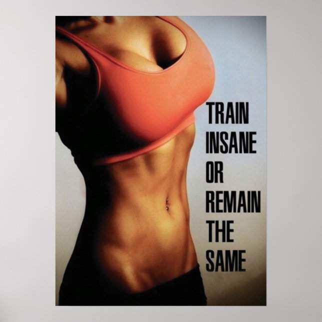 Workout Motivational Poster (Front)