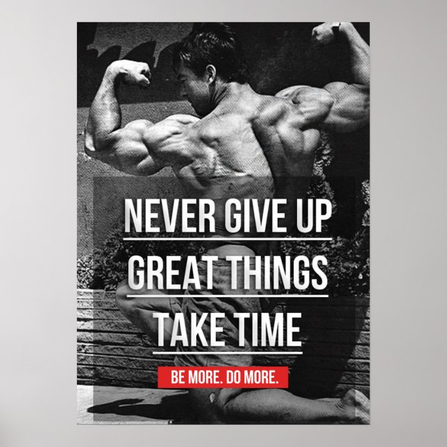 Workout Motivational Poster (Front)