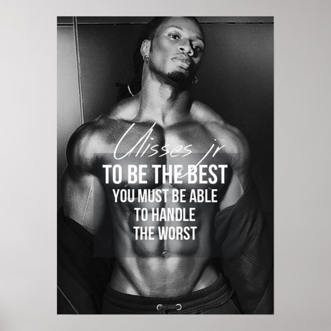 Workout Motivational Poster (Front)