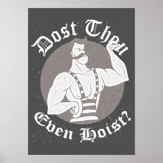 Workout Motivational Poster (Front)