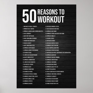 Workout Motivational Poster
