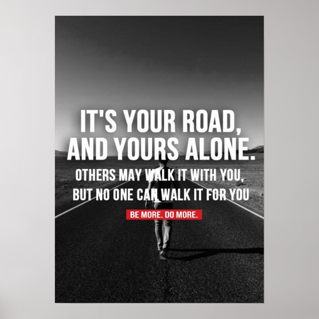 Workout Motivational Poster (Front)