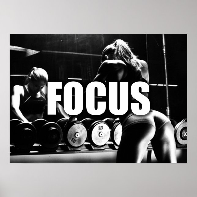 Workout Motivational Poster (Front)