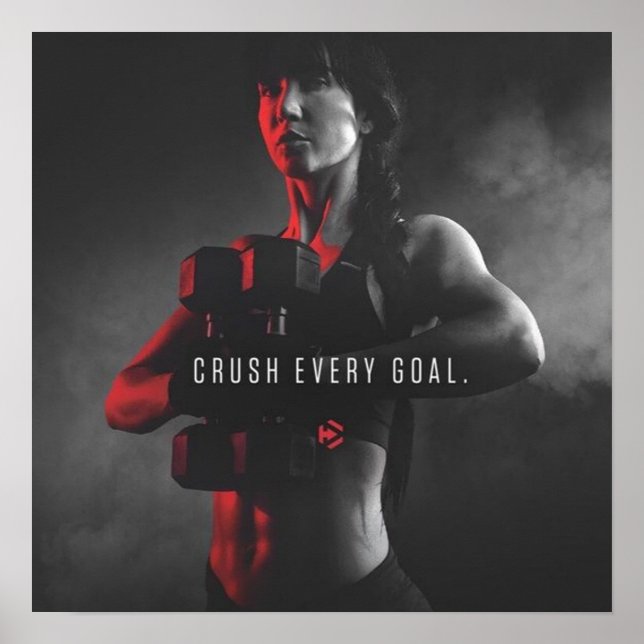 Workout Motivational Poster (Front)