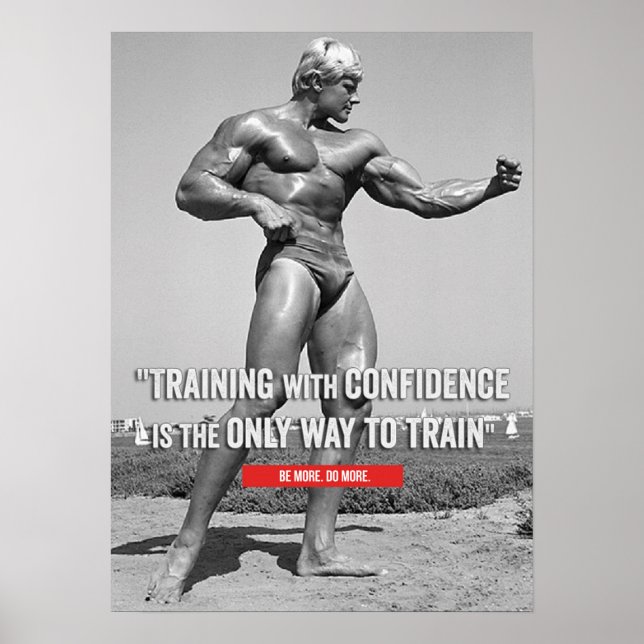 Workout Motivational Poster (Front)