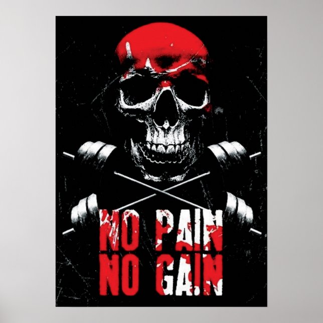 Workout Motivational Poster (Front)