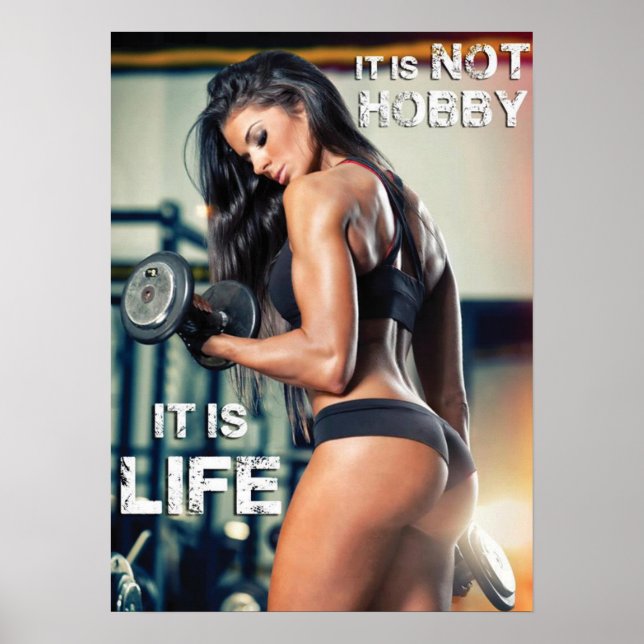 Workout Motivational Poster (Front)