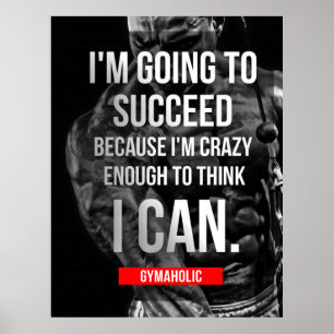 Workout Motivational Poster