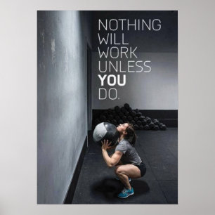 Workout Motivational Poster