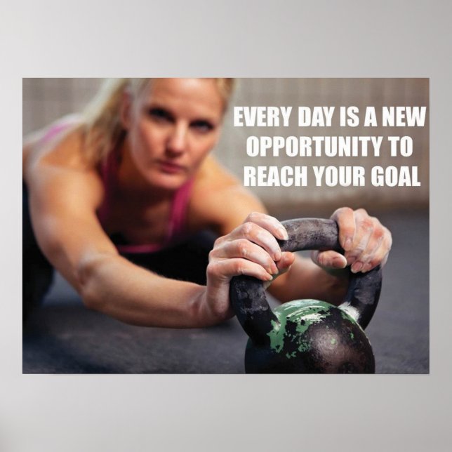 Workout Motivational Poster (Front)