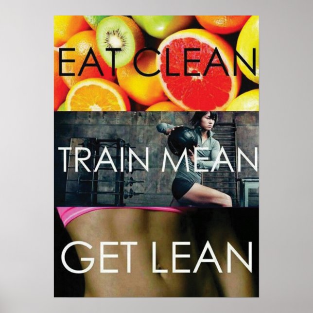 Workout Motivational Poster (Front)