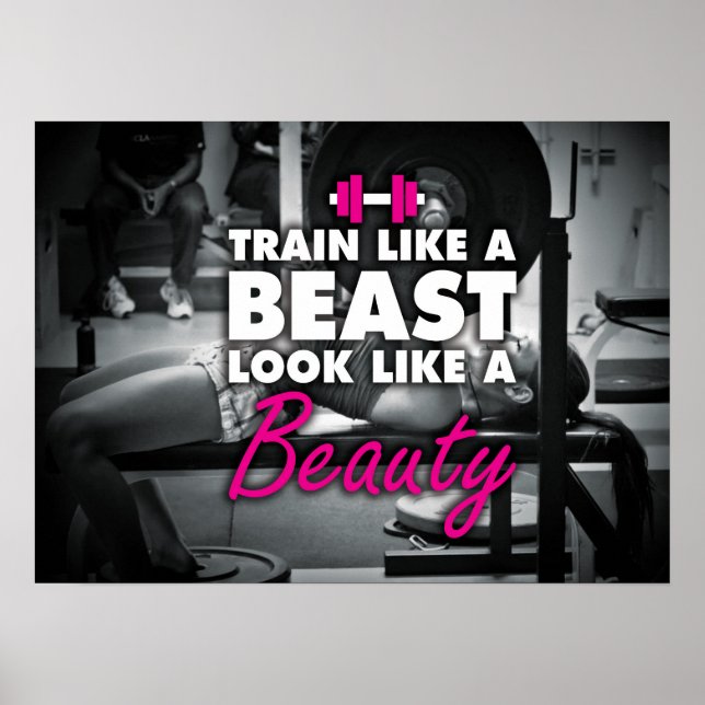 Workout Motivational Poster (Front)