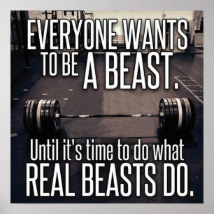 Workout Motivational Poster