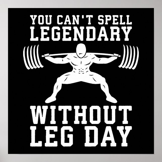 Workout Motivational Poster (Front)