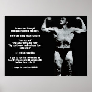 Workout Motivational Poster