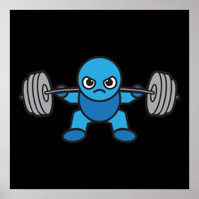 Workout Motivational Poster (Front)