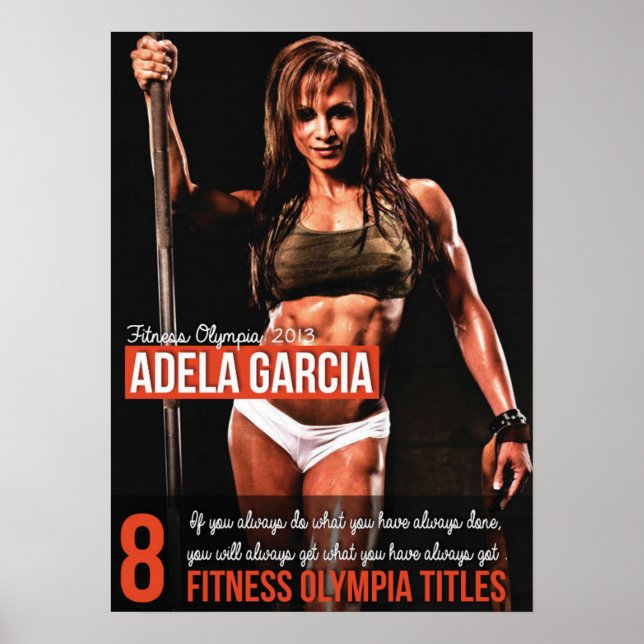 Workout Motivational Poster (Front)